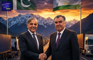 Federal Minister for Communications, Abdul Aleem Khan, proposed establishing a direct land trade route from Pakistan to Tajikistan through Gilgit to strengthen economic ties