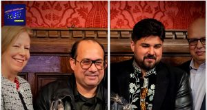 A proud moment for Pakistan’s music! Legendary Rahat FatehAli Khan and his son Shah Zaman Khan