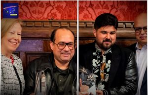 A proud moment for Pakistan’s music! Legendary Rahat FatehAli Khan and his son Shah Zaman Khan